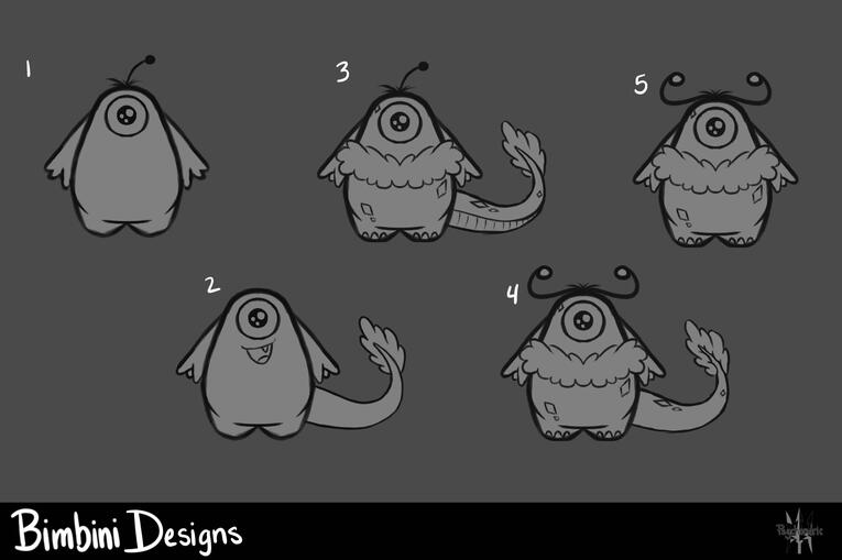 Bimbini Design Variations